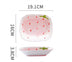 Cute Girl Strawberry Series Tableware Cartoon Dishes