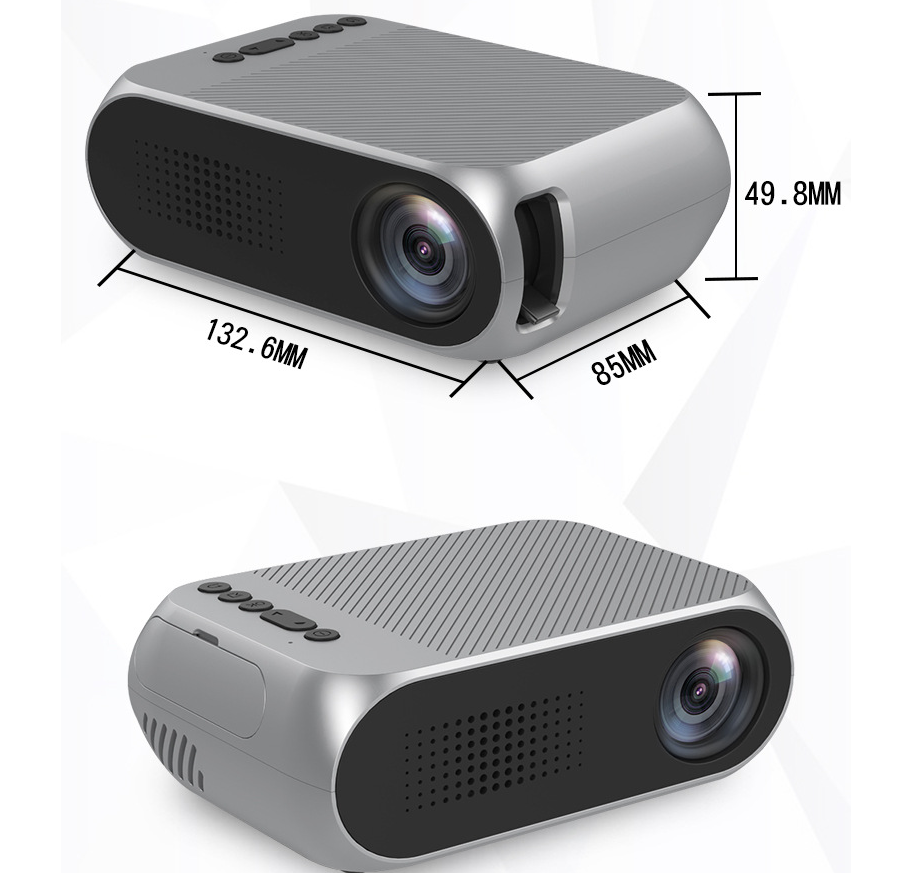 YG320 home mini HD 1080P LED portable projector