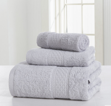 Cotton soft double-sided thickening towel skin-friendly bath towel beauty salon bathrobe bath towel set - Minihomy