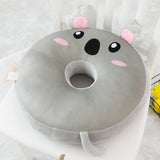 Donut cushion pillow cute back - Minihomy