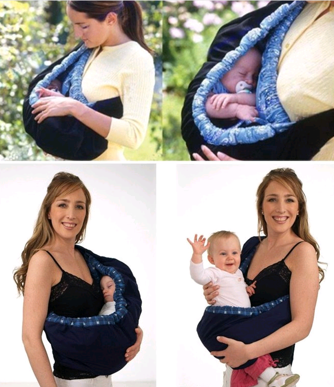 Newborn baby carrier belt feeding cotton bag