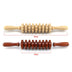 Temple Fair Stall Wooden White Red Belly Nine-wheel Massager Leg Roller