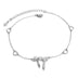 Bow Anklet Sterling Silver Anklet for Women Gifts for Women Girls