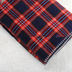 Red Plaid Sofa Blanket Office Lunch Break Cover Leg Cover Blanket