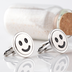 Smile Face Paint Cufflinks