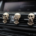 Skull Car Ornaments Air Outlet Ghost Head Three-piece Interior Pendant Decoration