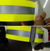 Flame-retardant reflective cloth