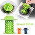 Kitchen Bathroom Anti-clogging Plastic Sink Filter Water Plug Floor Drain - Minihomy