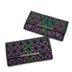 Geometry Three Folds Luminous Long Wallet Card Holder Carteira - Minihomy