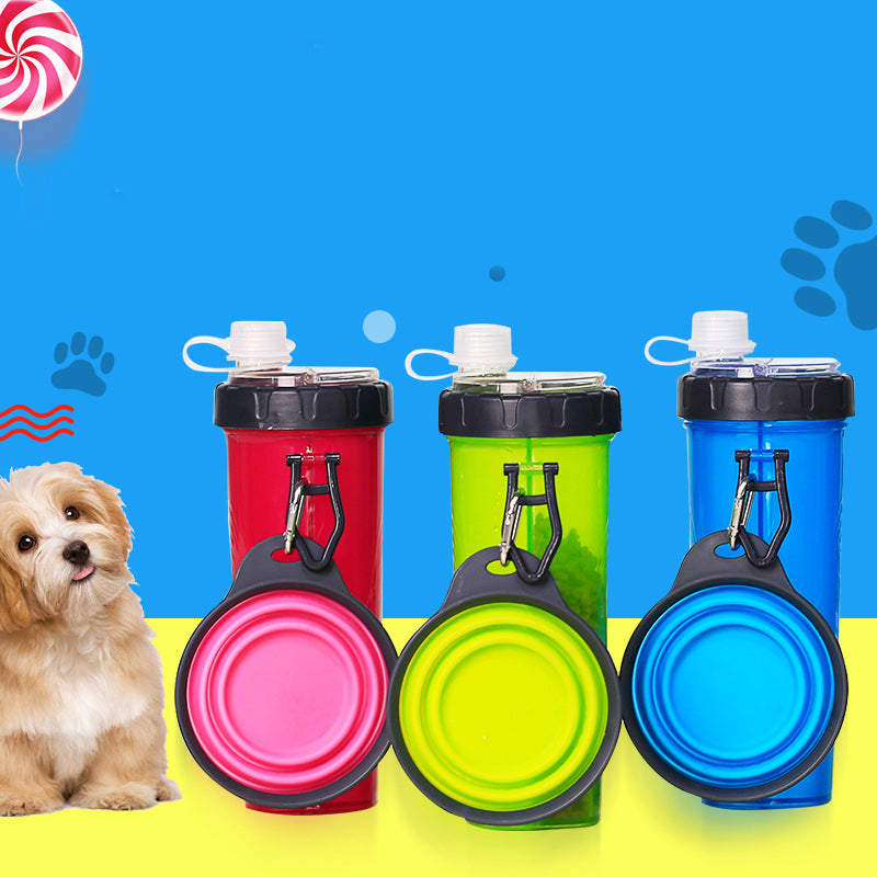 Pet portable water and food cup - Minihomy