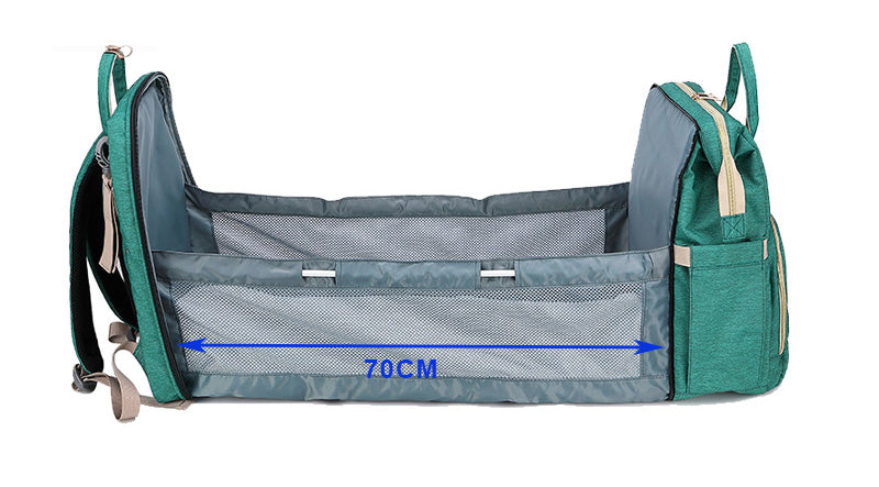 Multifunctional Moms and Dads Backpack Baby Bed Bags