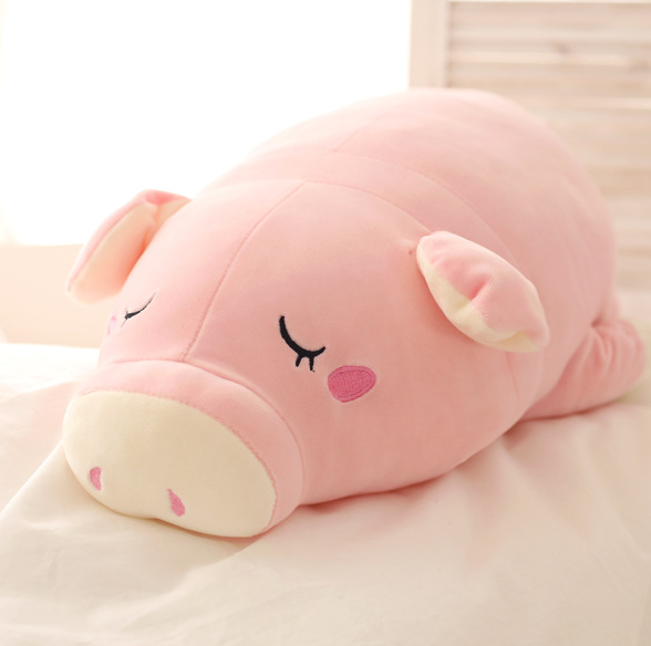 Soft pig plush toy pig doll cartoon pillow down cotton doll doll birthday gift