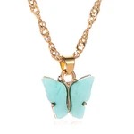 Clavicle Chain Alloy Butterfly Necklace