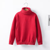 Autumn and winter high collar children's knitwear - Minihomy