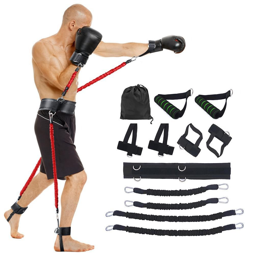 Boxing arm leg bounce strength training device - Minihomy