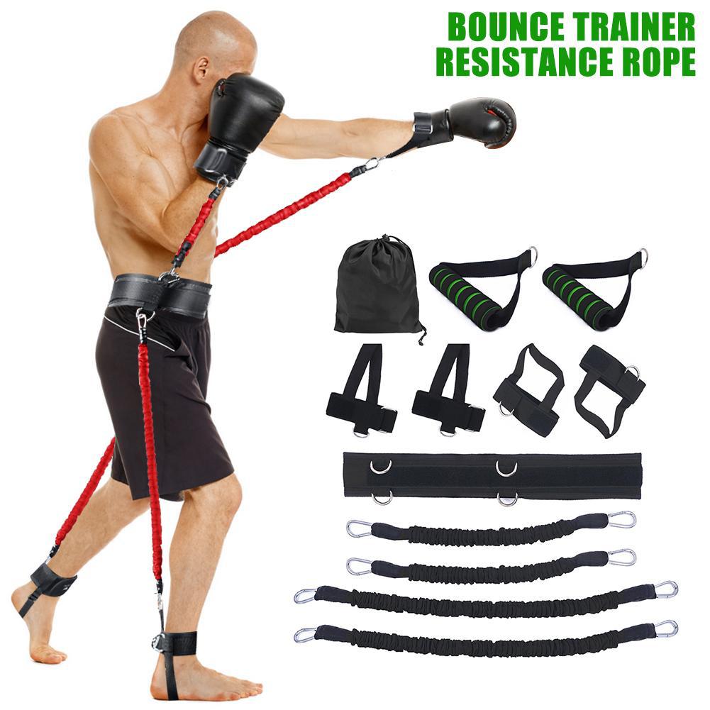 Boxing arm leg bounce strength training device - Minihomy