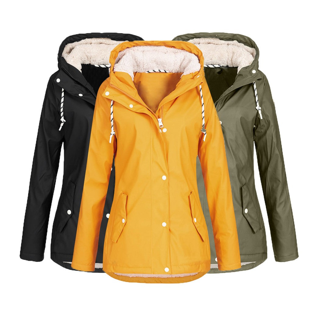 Thickened Warm Down Long Winter Hooded Parka Coat