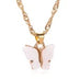 Clavicle Chain Alloy Butterfly Necklace - Minihomy