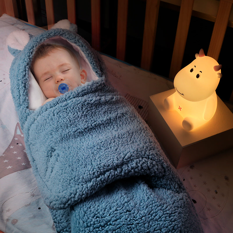 Baby's Anti-shock Wrapped In Sleeping Bag Swaddled By Baby - Minihomy