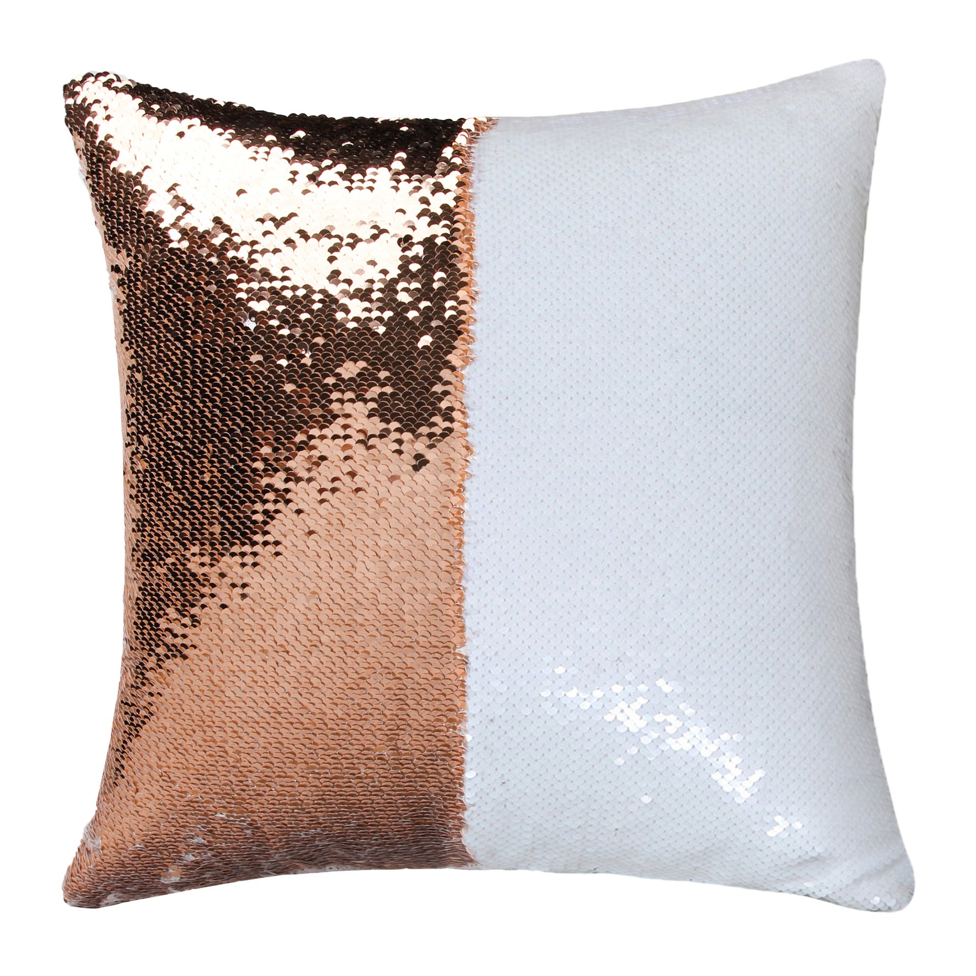 Sequins Throw Pillowcase with Custom Photo - Minihomy