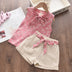 Chiffon Sling Two-piece Suit Cool Girl Suit With Hat - Minihomy