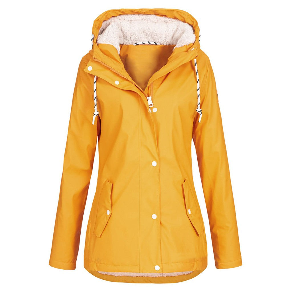 Thickened Warm Down Long Winter Hooded Parka Coat