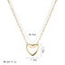 Personality Women's Alloy Love Necklace - Minihomy