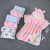 Four Layers Of Gauze Baby Bath Towel  Cloak Cotton Gauze Children Bath Towel - Minihomy