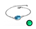 Luminous Star Series Planet Necklace Crystal Cabochon Bracelet - Minihomy