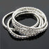 Full Diamond Single Row Elastic Bracelet - Minihomy