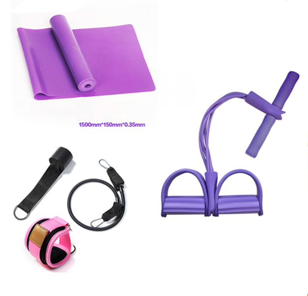 Environmentally friendly TPE yoga stretch drag strap fitness - Minihomy