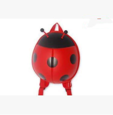 Cartoon ladybug three-dimensional school bag kindergarten - Minihomy