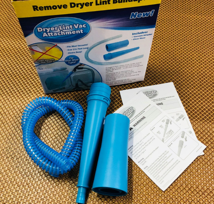 Universal Dryer Pipe Vent Hose Vacuum Attachment Dust Cleaner Kit Removes Lint Brush For Washing Machine Accessories