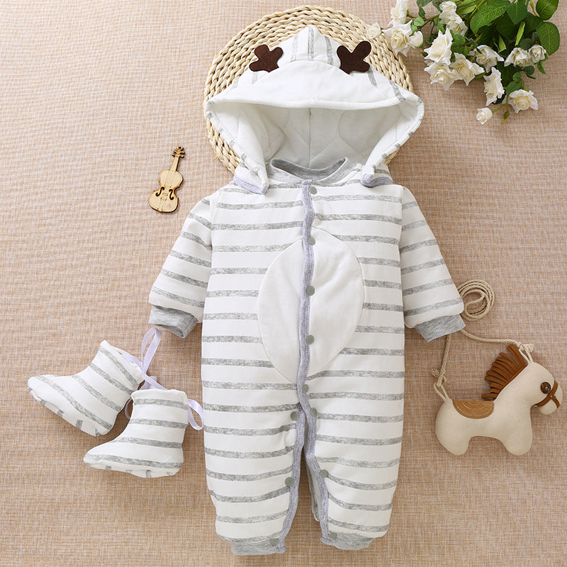 Warm Thick Baby Jumpsuit - Newborn Climb Clothes