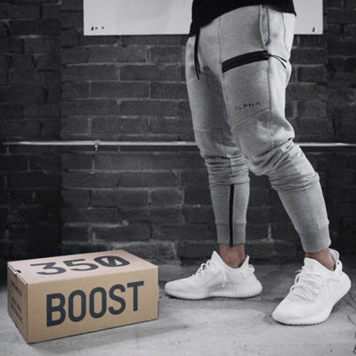 Fitness Pants Casual Sweatpants Fashion High Street Trousers Pants Men Joggers - Minihomy