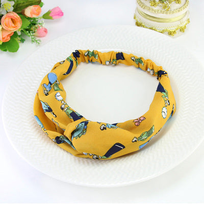 Bow elastic headband