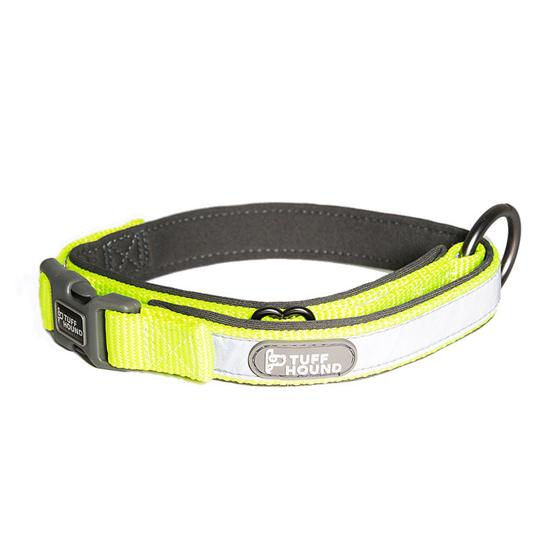 Dog Collar Pet Products Reflective Full Neck Traction Set - Minihomy