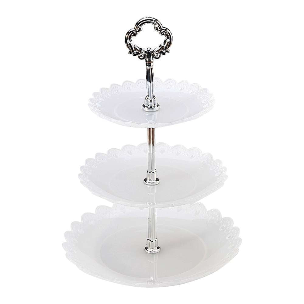 3-layer cake stand snack tray decoration tool - Minihomy