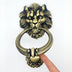 20cm Large Antique Lion Door Knocker Lionhead Doorknockers L