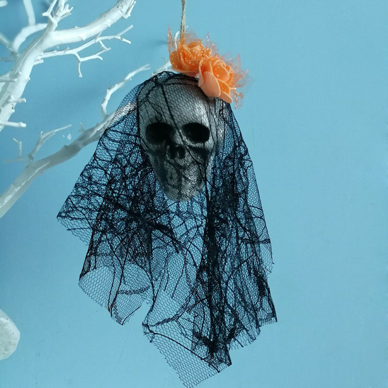 Halloween Hanging Skull Head Ghost Halloween Decoration