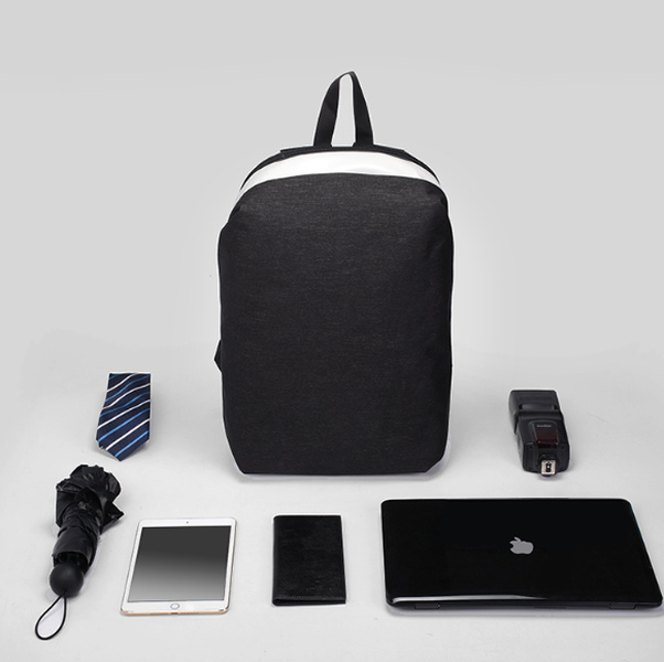 Medium-Sized Nylon Backpack with Multiple Compartments - Minihomy