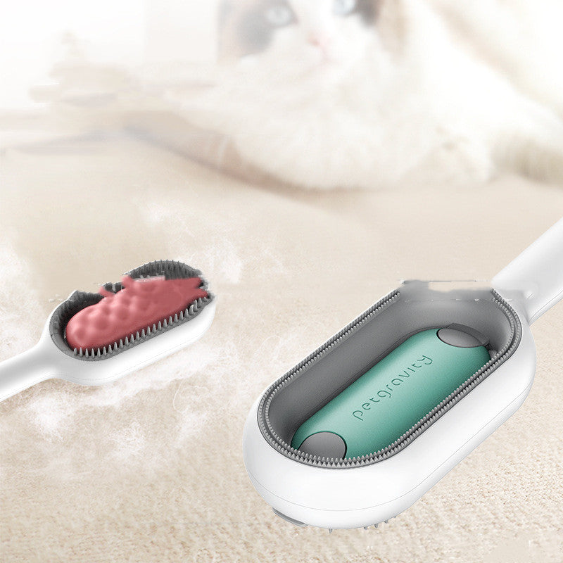 Hair Removal Comb With Disposable Wipes Sticker Cat - Minihomy