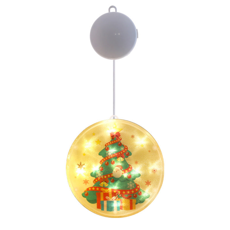 Christmas decoration hanging lights