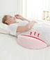 Latex Pregnant Women's Waist and Side Sleeping Pillow - Support Belly, Side Sleeping Pad, Sleeping Artifact - Minihomy