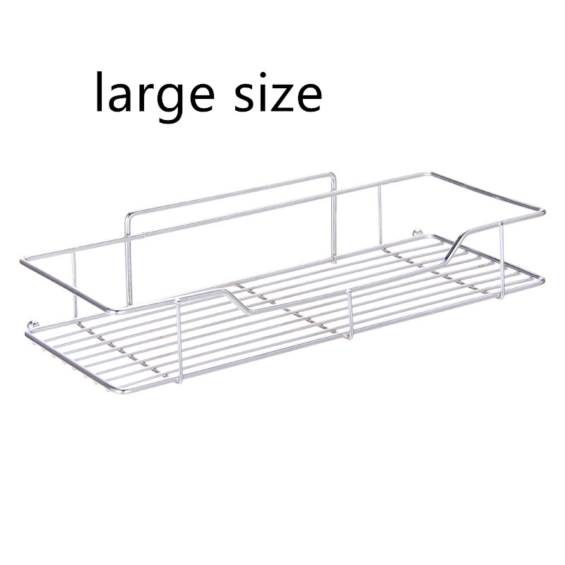 Wall-Mounted Racks, Kitchen, Bathroom And Toilet Toiletries, Seamless Racks, Viscose Wall-Mounted Kitchen Adjustable