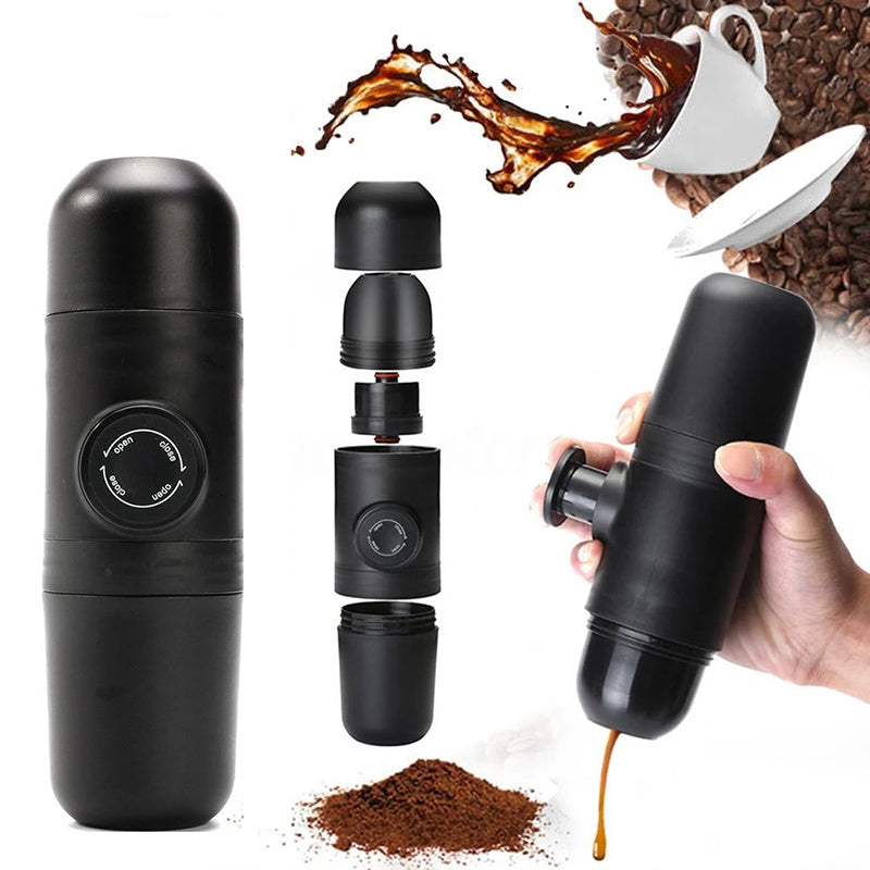 Portable Manual Mini Coffee Machine - Minihomy