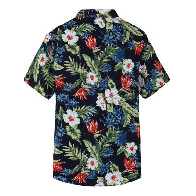 Hawaiian printed men's shirt - Minihomy