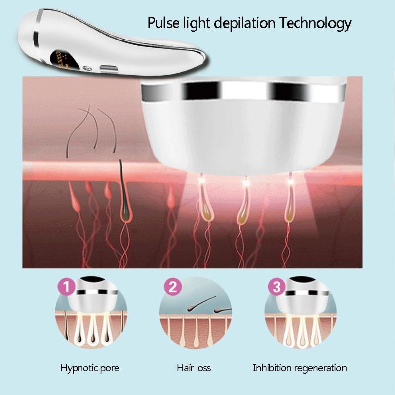 Laser hair removal device