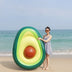 Inflatable Giant Avocado Pool Swimming Float Ring - Minihomy