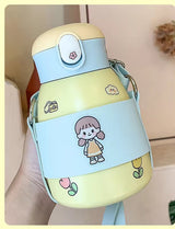 Net Celebrity Water Cup Female Cute Girl Heart Pot BellyCup